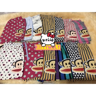 กางเกงขาสั้น🐵Paul Frank🐵#cottonแท้100% 🌟FREE SIZE🌟