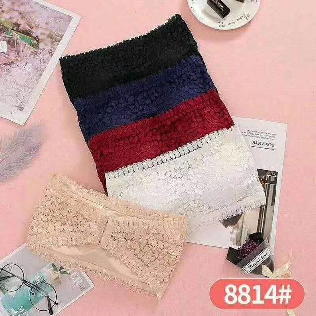 บราลูกไม้เกาะอก 8814