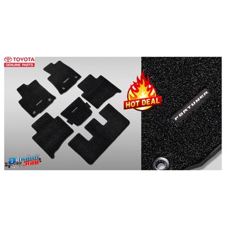 (ของแท้) พรมไวนิล พรมปูพื้น รถยนต์ (เกียร์อัตโนมัติ) Galaxy Floor Mat (AT)  Fortuner ฟอร์จูนเนอร์ ปี 2021 เบิกศูนย์