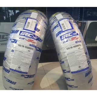 ยางนอก(IRC) ลายIZ-SS HONDA FORZA300 ตัวแรก ยางหน้า120/70-14+ยางหลัง140/70-13 (ไม่ต้องใช้ยางใน)