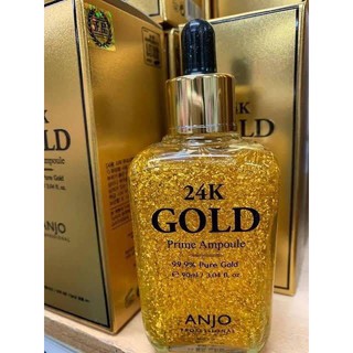 เซรั่มทองคำ เซรั่มเกาหลี  ANJO 24K Gold Prime Ampoule 90ml เซรั่ม