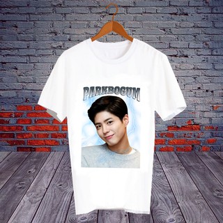 เสื้อยืดสีขาว สั่งทำ เสื้อดารา Fanmade เสื้อแฟนเมด เสื้อแฟนคลับ เสื้อยืด สินค้าดาราเกาหลี พัคโบกอม Park Bo gum - ROK15