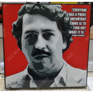 Pablo Escobar home decor รูปแต่งบ้าน รูปตกแต่งผนัง รูปภาพติดผนัง ของแต่งบ้าน ของแต่งห้อง ของแต่งคอนโด ของแต่งร้าน รูปวาด