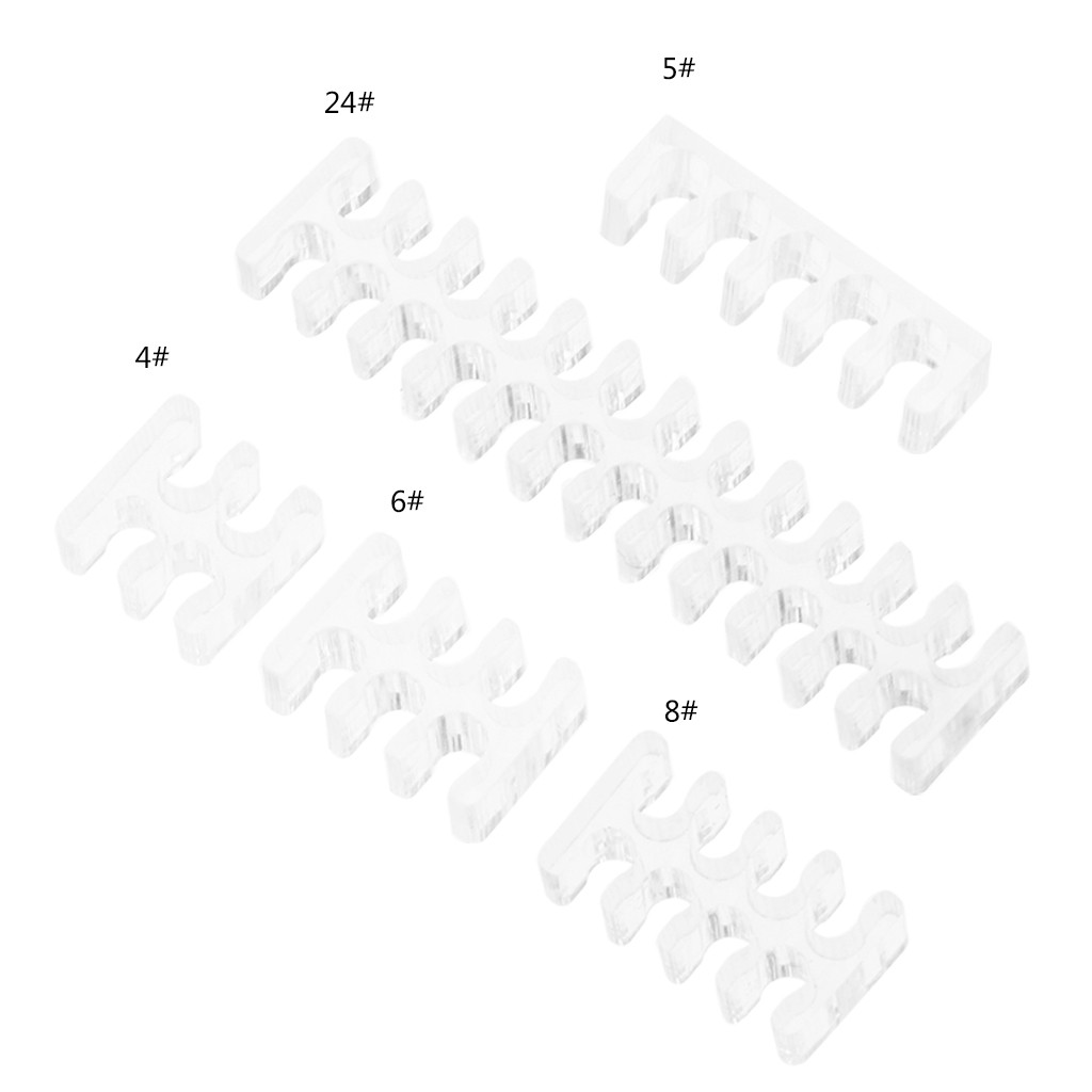 Transparent Acrylic Cable Comb Clear Dresser For 2 mm Cables 456824 Pin ...