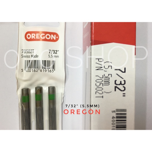 ตะไบโซ่เลื่อยยนต์ ตะไบกลม OREGON 7/32” (5.5mm)