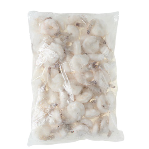 EB014 กุ้งแช่แข็ง กุ้งขาวดิบแกะเปลือกไว้หาง (61-80pcs/kg, NW80%) / RPDTO V/M /むき海老尾付