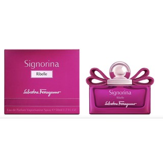 ของแท้!!! Salvatore Ferragamo Signorina Ribelle EDP for women 100ml Tester box ของใหม่ (พร้อมส่งค่ะ)