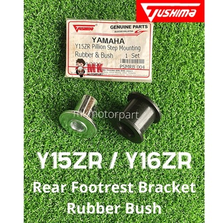 (Tushima) บูชยางที่วางเท้า สําหรับ Yamaha Y15zR Y16zR Y15 Ysuku LC155 Y16