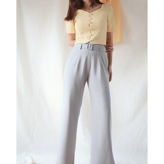 ATIYA - PIPPA Belt Pants กางเกงขายาว พร้อมเข็มขัด