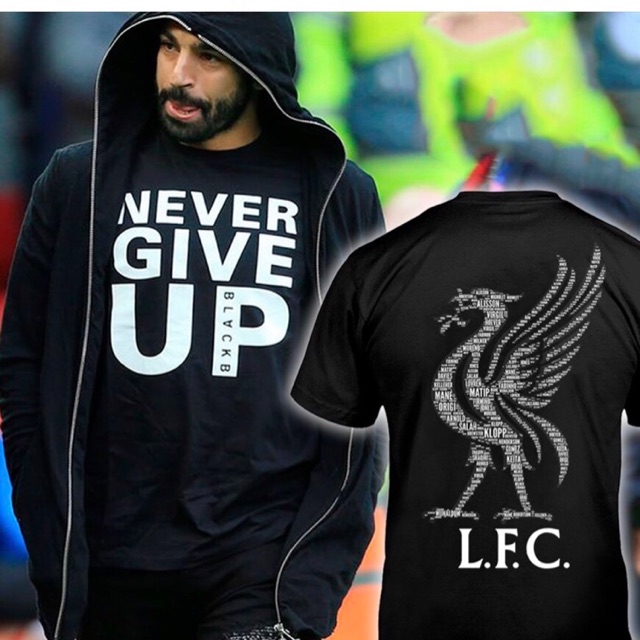 เสื้อยืดพิมพ์ลาย Never Give Up