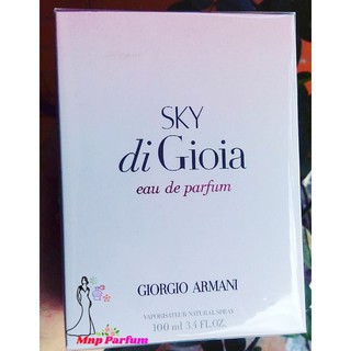 Giorgio Armani Sky di Gioia Eau De Parfum 100 ml. ( กล่องซีล )