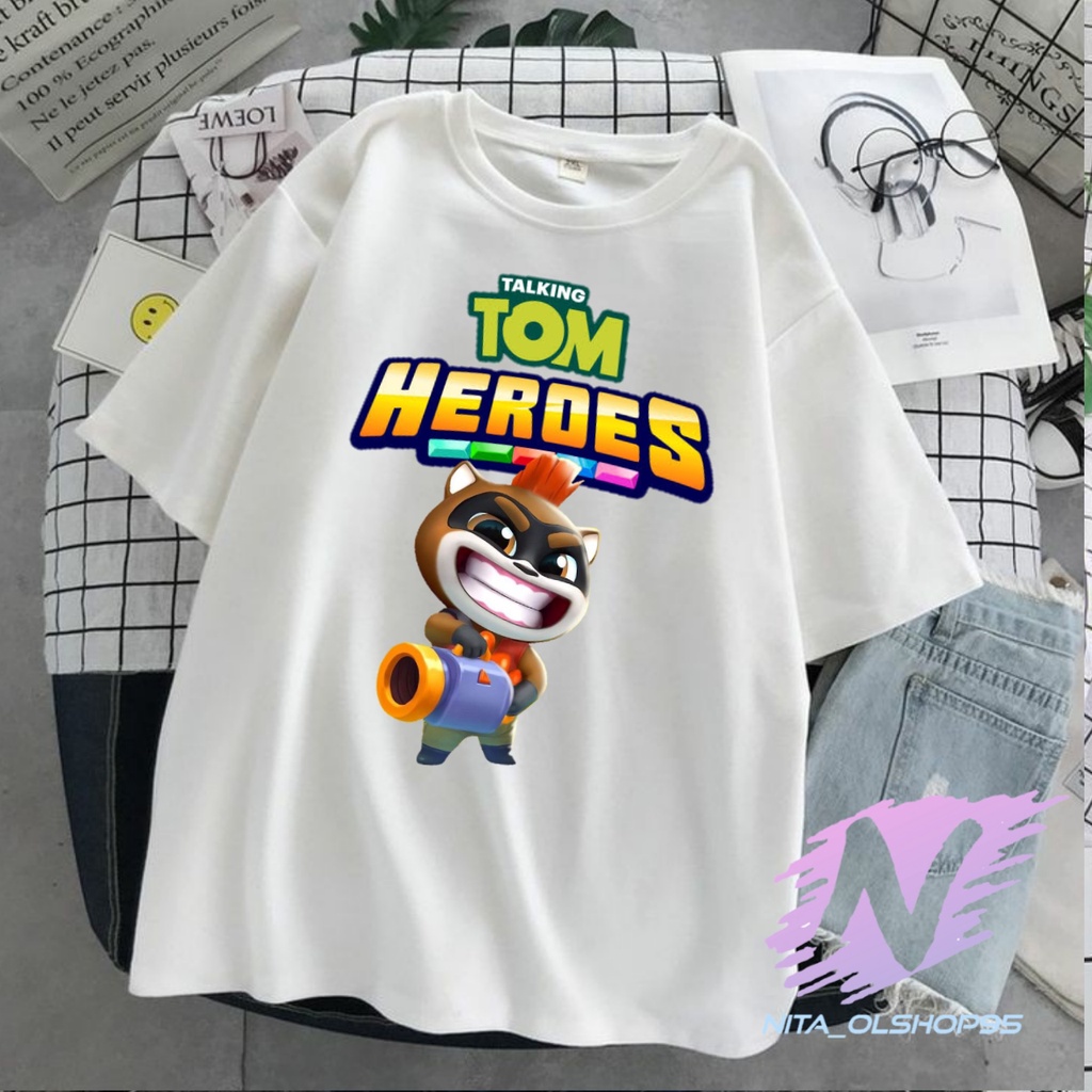 เสื้อยืด MY TALKING TOM HEROES KIDS