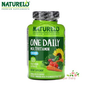 NATURELO One Daily Multivitamin for Men 120 Vegetarian Capsules วิตามินรวมสำหรับผู้ชาย 120 เวจจึ้แคปซูล