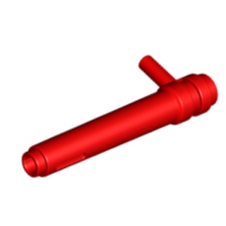 Lego part (ชิ้นส่วนเลโก้) No.87617 / 31509 Cylinder 1 x 5 1-2 with Bar Handle (Friction Cylinder)