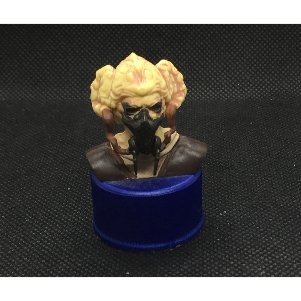 ฝาเป๊ปซี่ สตาร์วอร์  หายาก  Star Wars Pepsi Head Bottle Caps Collection "PLO KOON"