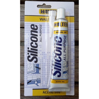 WALTEX SILICONE กาวซิลิโคลนใช้ตามรอยร้าวพื้นผิว เช่น กระเบื้อง สุขภัณฑ์ ขนาด 50g