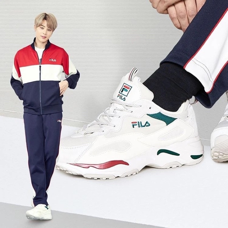 (แท้ 💯%)FILA Ray Tracer รองเท้าลำลองผู้ใหญ่ FILA