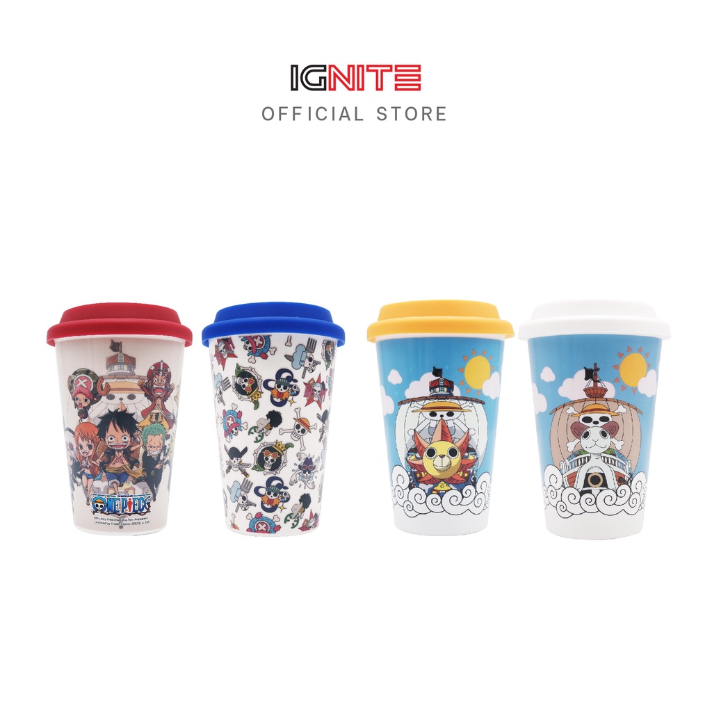 [พร้อมส่ง] IGNITE แก้วมัคเปลี่ยนสีวันพีซ One Piece Color Changing Mug แก้วเปลี่ยนสีเซรามิค