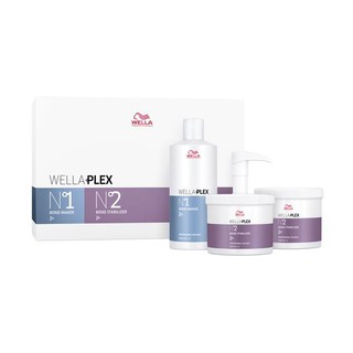 Wella Plex set 1,2 ขนาด 500 ml.ซ่อมแซมผมเสียพร้อมปรับค่า PH ( ที่เค้าว่าดีกว่า olaplex พร้อมเทคนิคการใช้งาน. คุ้มสุดๆ!!)