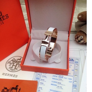 กำไล Hermes Stainlessแท้ เครื่องประดับ งานสวย