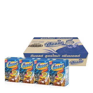 ดีมอลต์ มอลต์สกัด นมยูเอชที รสช็อคโกแลต 90 มล. 48 กล่อง Dehalt Malt Extract UHT Milk Chocolate Flavor 90ml, 48 boxes