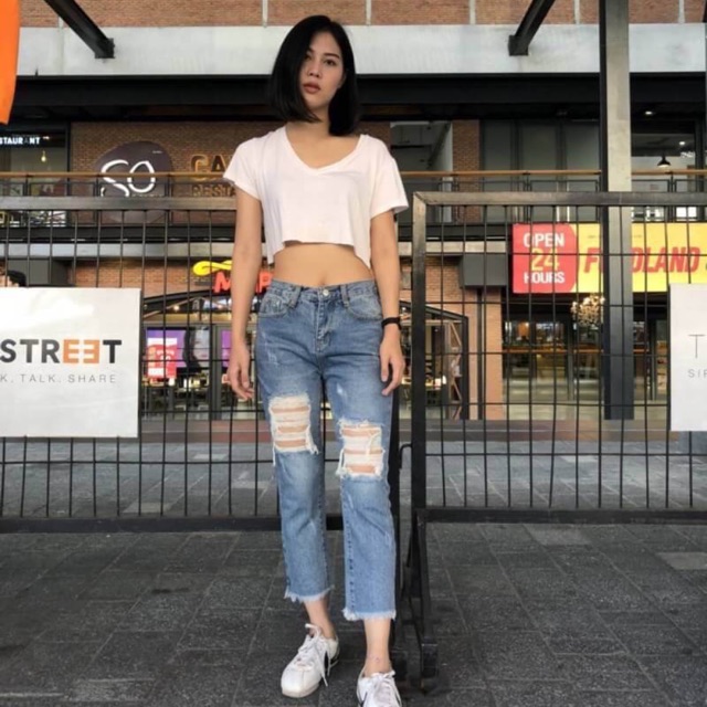 กางเกงยีนส์แฟชั่น Warehouse Jeans