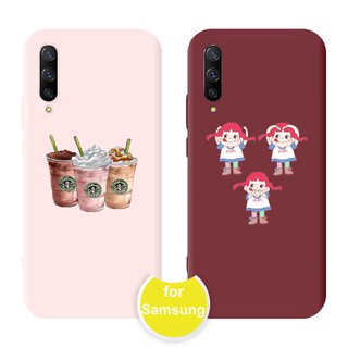 กรณีเคสโทรศัพท์มือถือลายชานม ไข่มุกสําหรับ Samsung Galaxy A 10 A 015 A 20 A 205 A 305 A 30 S A 50 A 50 S S S S S 10 Plus