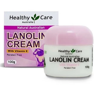 Healthy Care Lanolin Cream with Vitamin E 100 g. ครีมรกแกะ
