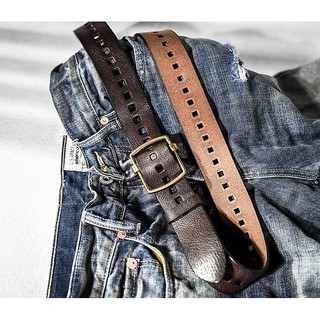 เข็มขัดหนังวัวแท้ นำเข้าจากอิตาลี Genuine Leather Belt made in Italy it-2