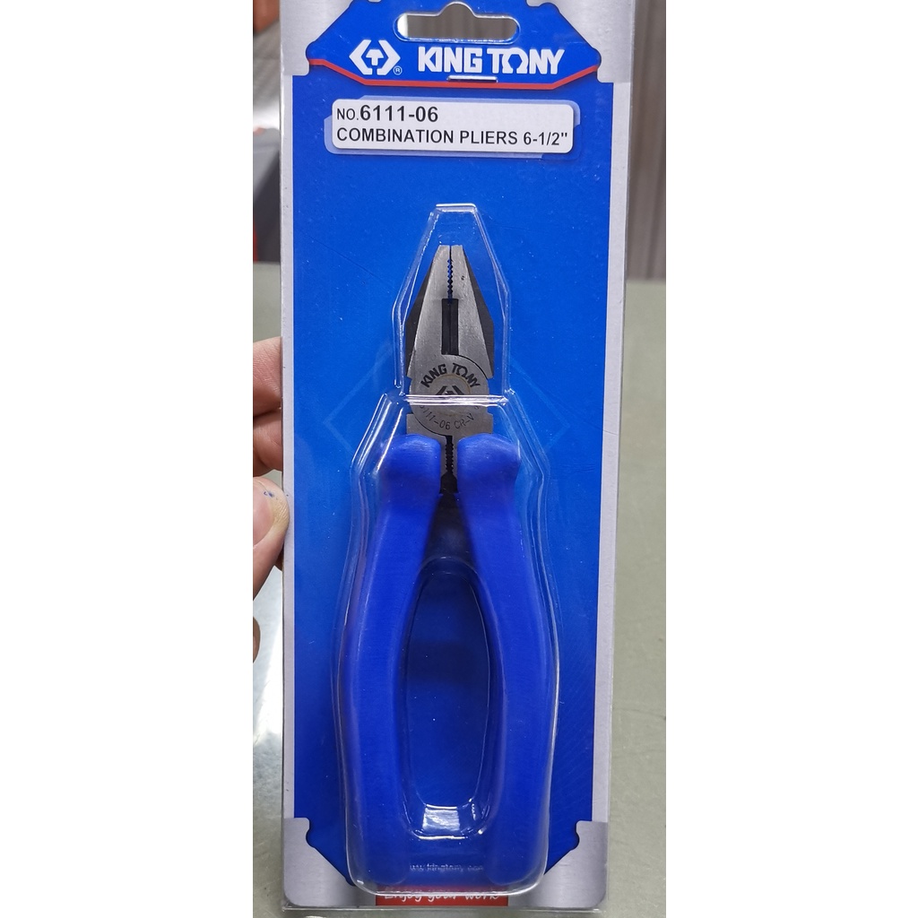 KINGTONY 6111-06 KI-9701001 คีมปากจิ้งจก​ 6"