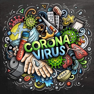 ชุดงานปักครอสสติตช์คริสตัล เพชรเทียม ทรงกลม ลาย CORONA VIRUS สําหรับตกแต่งบ้าน DIY