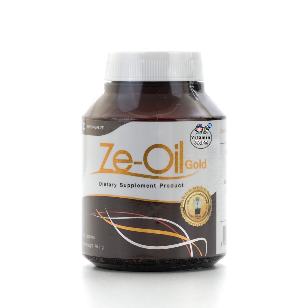 Exp.2026 (60 แคปซูล) Ze-Oil Gold ซี-ออยโกลด์