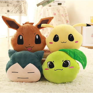 หมอนตุ๊กตาโปเกมอน Eevee Snorlax