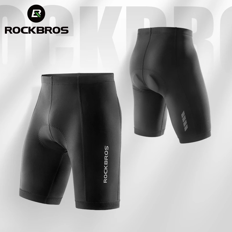 【TH Delivery】ROCKBROS กางเกงจักรยานขาสั้น เบา ระบายอากาศดี พร้อมแผ่นซับแรงกระแทก ใส่สบาย สำหรับ MTB