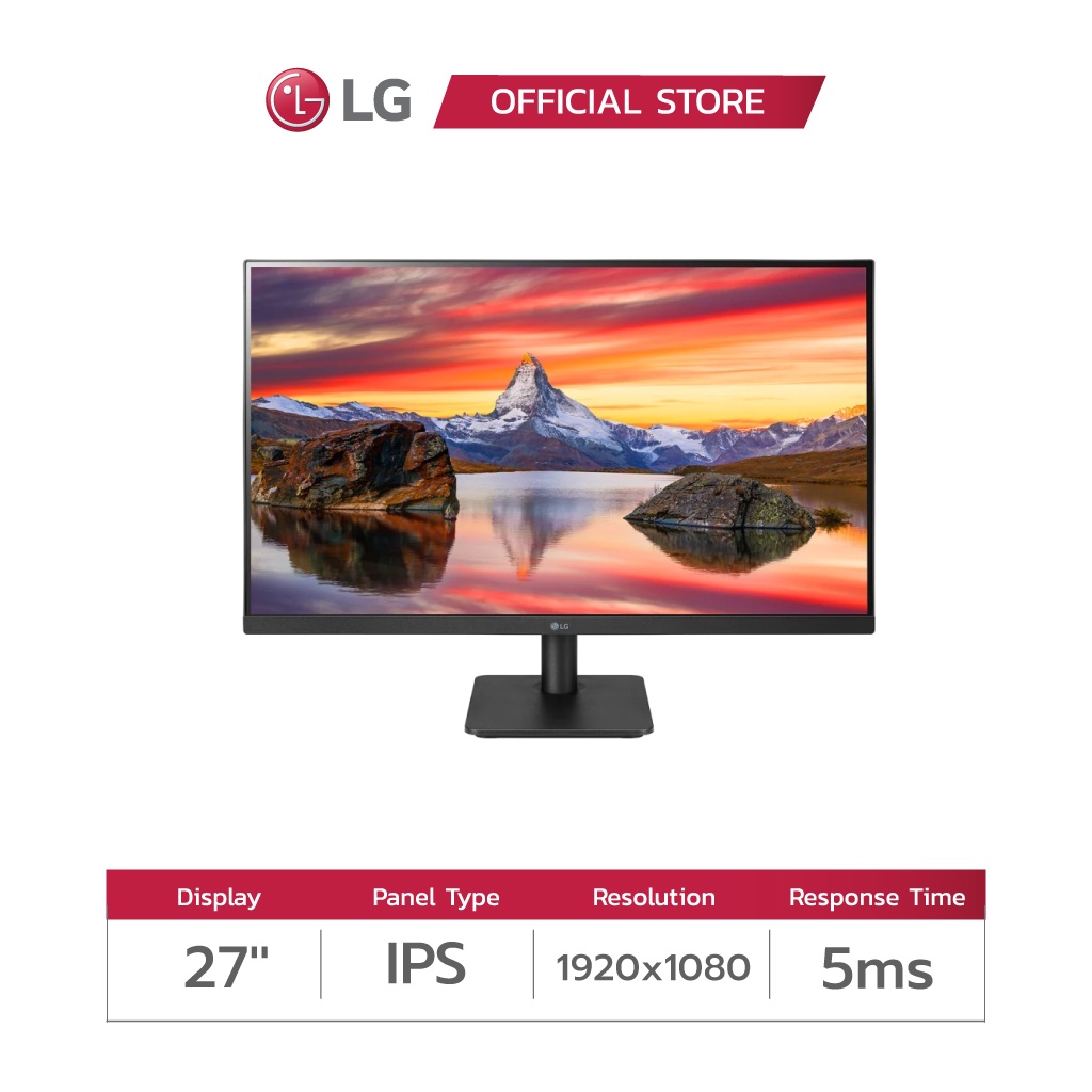 LG MONITORS 27MP400-B 27'' Full HD IPS Monitor with AMD FreeSync™(จอมอนิเตอร์) #4