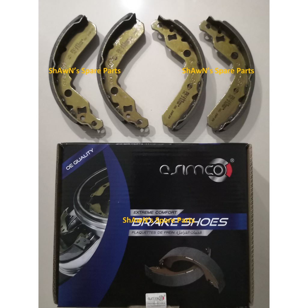 รองเท้าเบรกหลัง Perodua Viva 660 850 1.0 - ASIMCO K2718 ( USA )