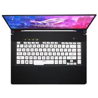 แผ่นซิลิโคนครอบคีย์บอร์ดโน้ตบุ๊ก สําหรับ ASUS ROG Zephyrus M GU502 GU502GU GU502GV GU502G es031t S7D S5D S5DU 15.6 นิ้ว