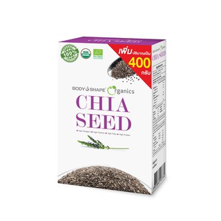 ﻿บอดี้เชฟเมล็ดเซีย Bodyshape Organics Chia seed 400 กรัม