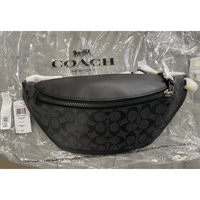 กระเป๋าคาดอก COACH WARREN BELT BAG IN SIGNATURE CANVAS (COACH F78777)
