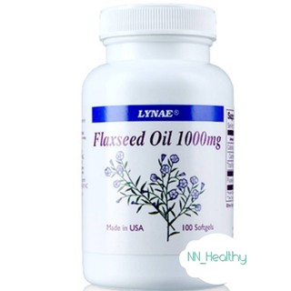 Lynae flaxseed oil 1000mg. 100เม็ด