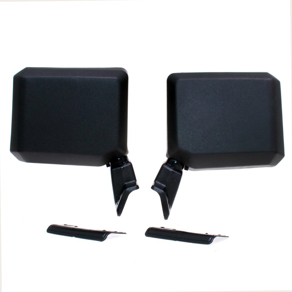 กระจกมองข้างเหลี่ยม ปรับมือ 1คู่ โตโยต้า แลนด์ครุยเซอร์ J40 J60 J70 BJ FJ HJ HDJ HZJ 2503-63 Toyota 