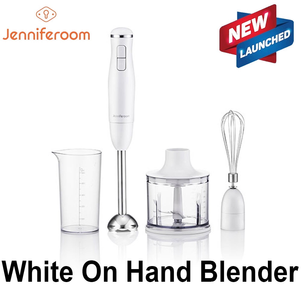Jenniferoom JR-HB9760WH Hand Blender Juicer Mixer