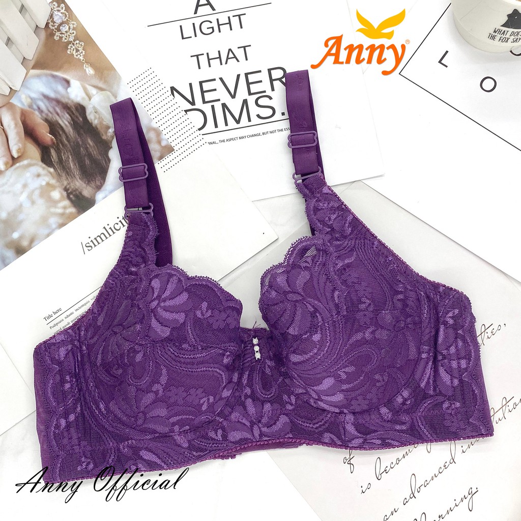 ชุดชั้นใน Anny รุ่น2044_s2 คัพB-C เสื้อใน บรามีโครง เต็มทรง ฟองนุ่มบางเฉียบ2mm โอบกระชับด้วย 3ตะขอ ปรับได้ 3ระดับ