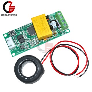 AC 110V 220V Digital Multifunction Current Meter Module Power Watt Volt Amp TTL Tester Board DIY Kit Coil 0-100A