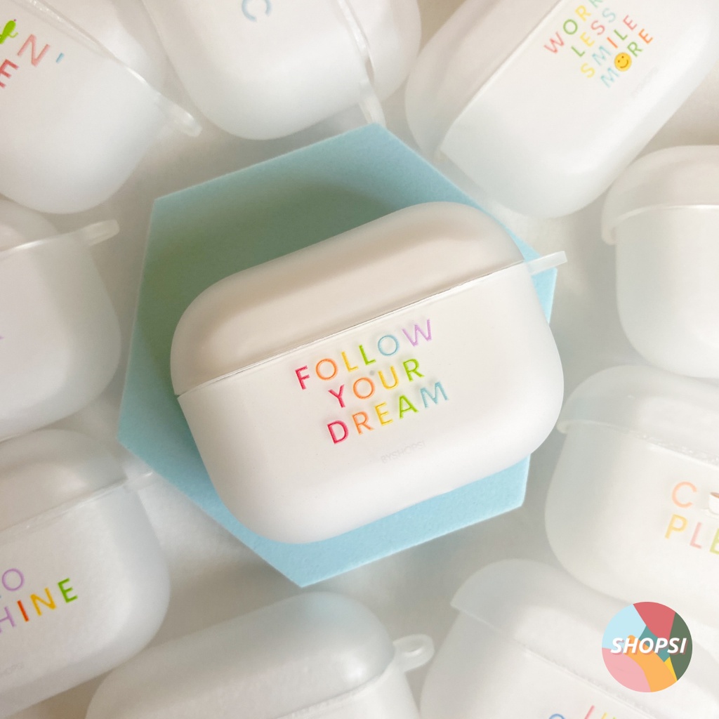 EXCLUSIVE || CUTE Collection ใช้สำหรับ AirPods Pro เคสซิลิโคนแข็ง BYSHOPSI
