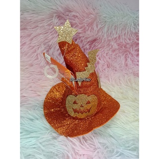 💕 Daiso 💕 ที่ติดผม กิ๊บติดผม Halloween หมวกฮาโลวีน รูปฟักทอง Hat Hairpins  Daiso  ที่ติดผม ไดโซะ กิ๊บติดผม Halloween