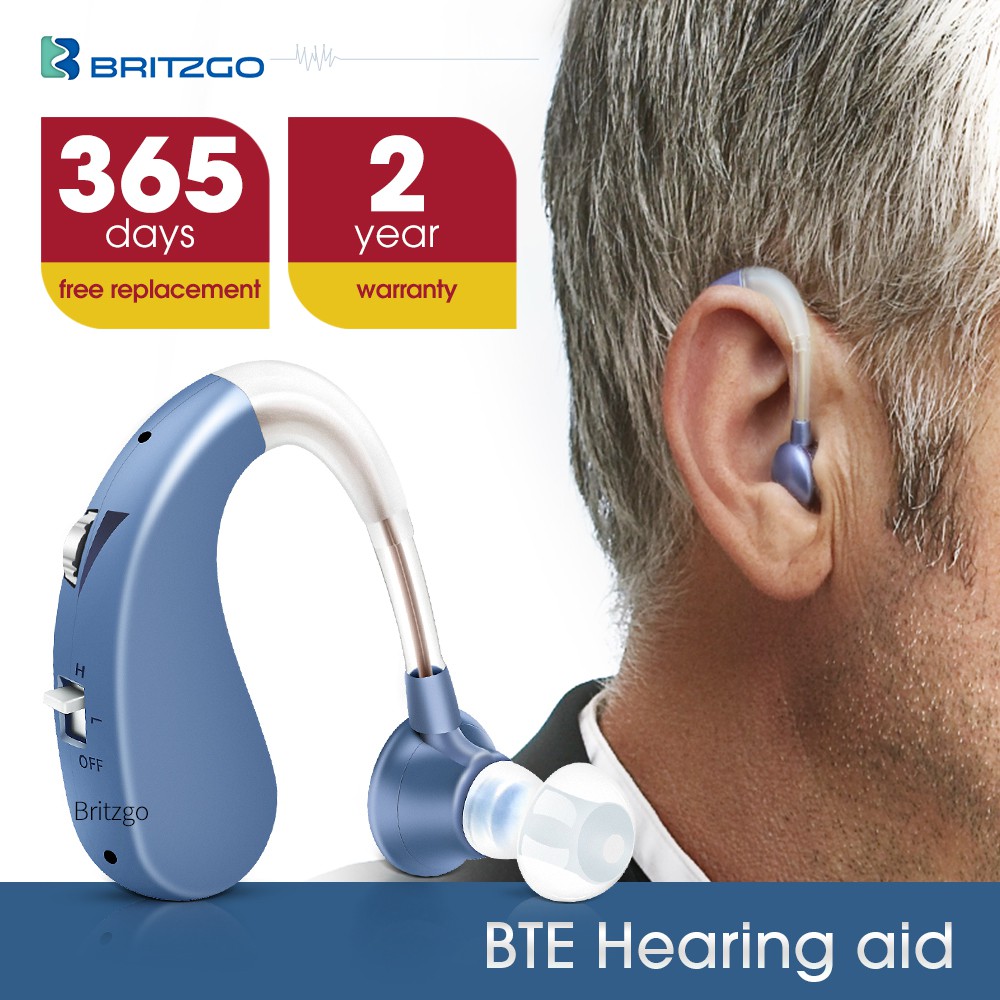 เครื่องช่วยฟัง BRITZGO Hearing Aid Noise Reduction Hearing Aid