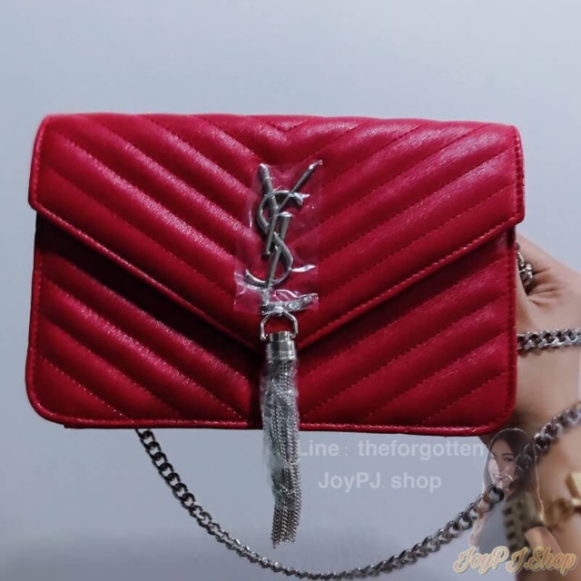 750 ส่งฟรี ลทบ.💥งานแบรนด์ดังรุ่น saintlaurent bag 💥