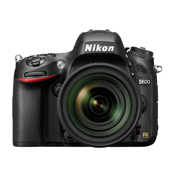Nikon D600 (ฟูลเฟรม) W/NIKON AF-P18-55MM F3.5-5.6G DX VR LEN.FREE UV,CPL FILTER,BAG,0.5X WIDE ANGLEC