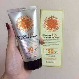 กันแดด 3W CLINIC IntensiveUVSunblock Cream